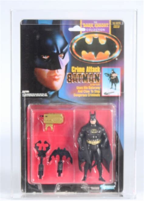 1990 Kenner Batman Dark Knight Collection Carded Action Figure Crime