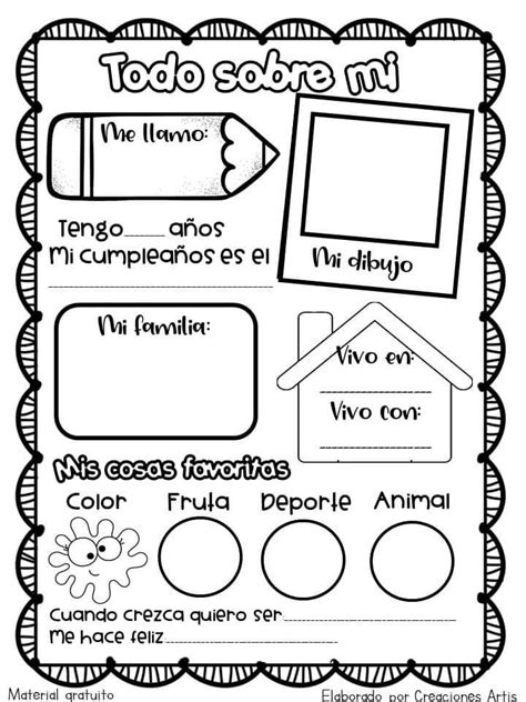 55 Todo Sobre Mi Worksheet 12 Owen Scott Bible Lessons For Kids