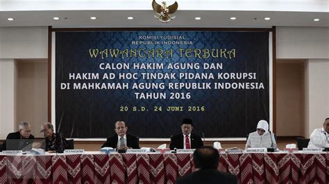 Seleksi Calon Hakim Agung Yang Lolos Hanya Persen News Liputan