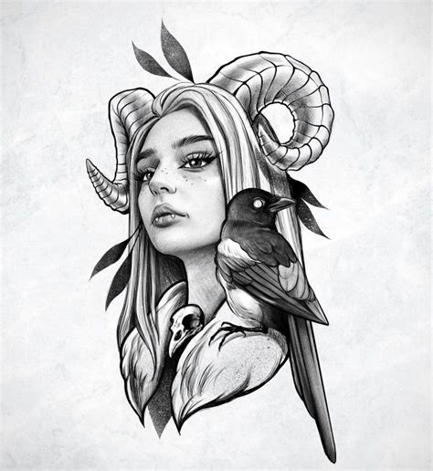 Pin by контур тату on эскизы Dark art tattoo Tattoo design drawings