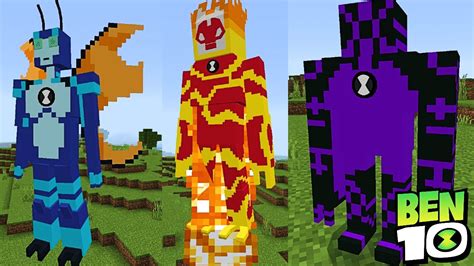 Addon De BEN 10 Para Minecraft Bedrock BEN 10 MCPE YouTube