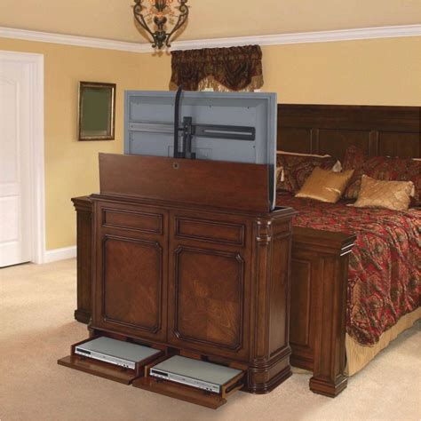 Tv Lift Cabinet for End Of Bed | AdinaPorter