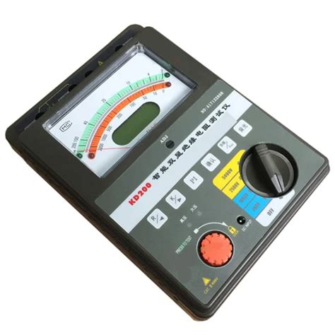 V Pointer Digital Dual Display Insulation Resistance Tester High