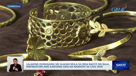 Lalaking Gumagawa Ng Alahas Mula Sa Mga Basyo Ng Bala Inspirasyon Ang