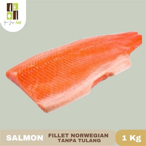 Jual SALMON FILLET NORWEGIAN 1 KG SALMON FROZEN Shopee Indonesia