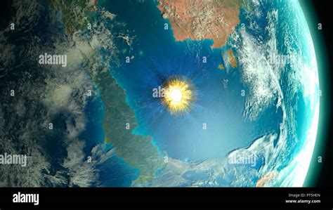 Asteroid Crater 65 Million Years