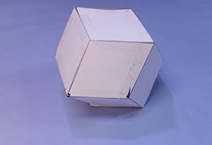 Rhombic dodecahedron - Double Helix