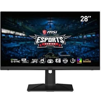 MSI 28 OPTIX MAG281URF 144Hz 1ms 2xHDMI DP USB C HDR400 Rapid IPS 4K