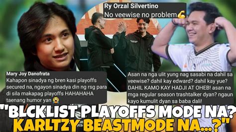 BLACKLIST PLAYOFFS MODE NA AGAD KAYA PANG HUMABOL KELRA 2 WINS PARA SA