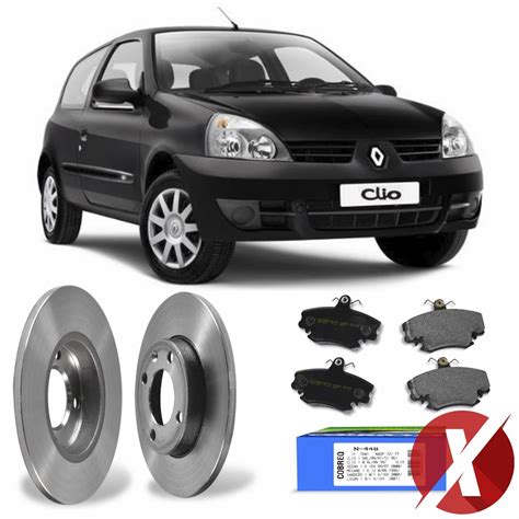 Kit Disco Pastilha Freio Diant Renault Clio Bd N R