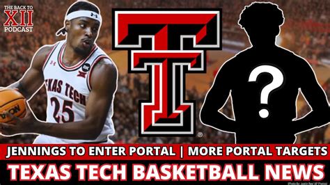 Texas Tech Basketball News Robert Jennings To Enter Portal More