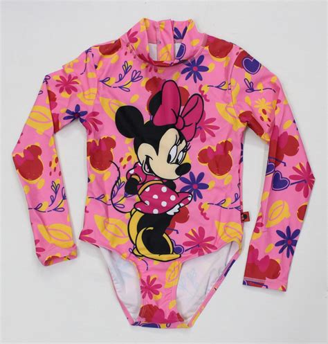 Ripley TRAJE DE BAÑO ENTERIZO MINNIE MOUSE PARA NIÑA