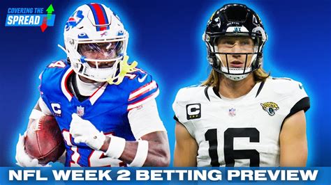 Nfl Week 2 Betting Preview Covering The Spread September 14 Youtube