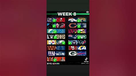 Nfl Week 8 Predictions Youtube