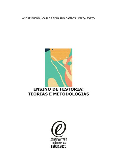 Pdf A Teoria De Rüsen E O Ensino De História Possibilidades De