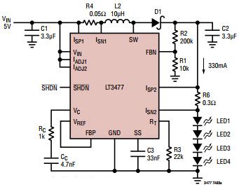 Lt Typical Application Progetto Di Riferimento Driver Led