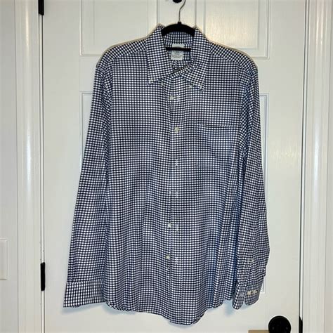 Brooks Brothers Shirts Brooks Brothers Checked Blue And White