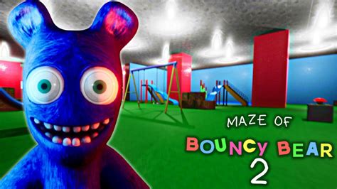 Maze Of Bouncy Bear Short Horror Game Youtube