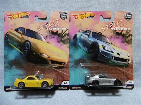 未開封未使用品 HOT Wheels CAR CULTURE STREET TUNERS HONDA S MAZDA RX 台組 新品 のヤフオク落札情報