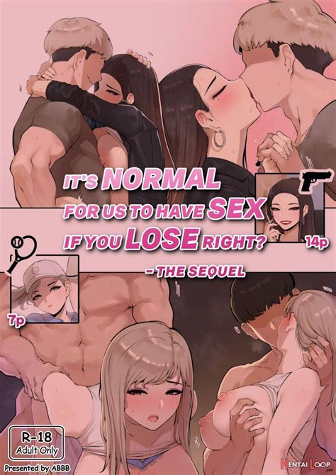 Page Of Its Normal For Us To Have Sex If You Lose Right The Sequel