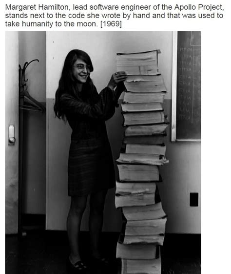 Photo Celebrates Unsung Nasa Software Engineer Margaret Hamilton