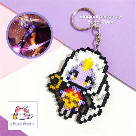 Chaveiro Soraka League Of Legends Hama Perler Beads Shopee Brasil