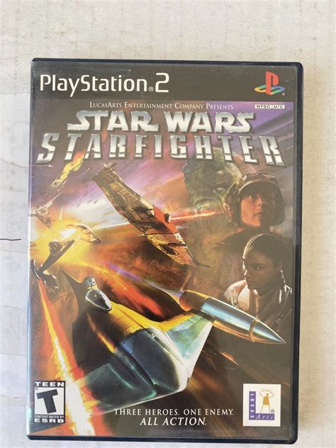 Star Wars Starfighter Sony Playstation Ps Black Label