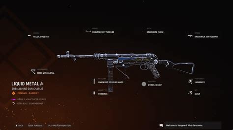 Liquid Metal Cod Warzone And Vanguard Weapon Blueprint Call Of Duty