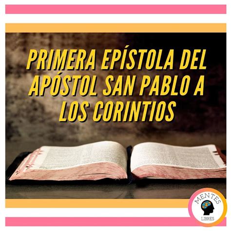 Libro fm PRIMERA EPÍSTOLA DEL APÓSTOL SAN PABLO A LOS CORINTIOS Audiobook