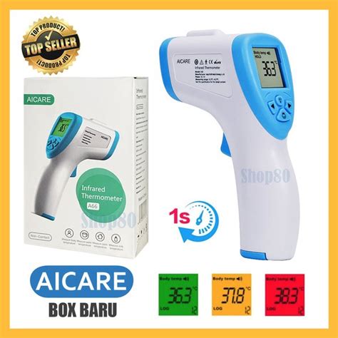 Jual Termometer Infrared Aicare Thermometer Digital Suhu Tubuh Non