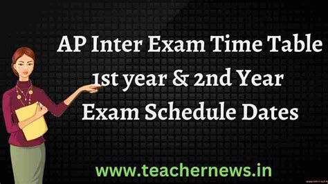 Ap Intermediate Public Exam Ipe Schedule 2025 Ap Inter Exam Time Table