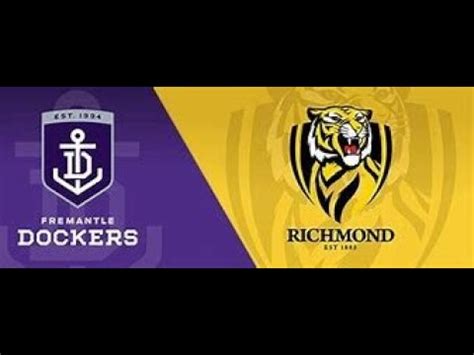 Fremantle Vs Richmond Season Mode P Youtube