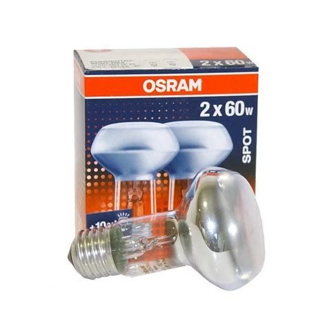 2 X Osram Reflektor Spot R63 60w Glühlampe E27 Glühbirne Matt Matt 60