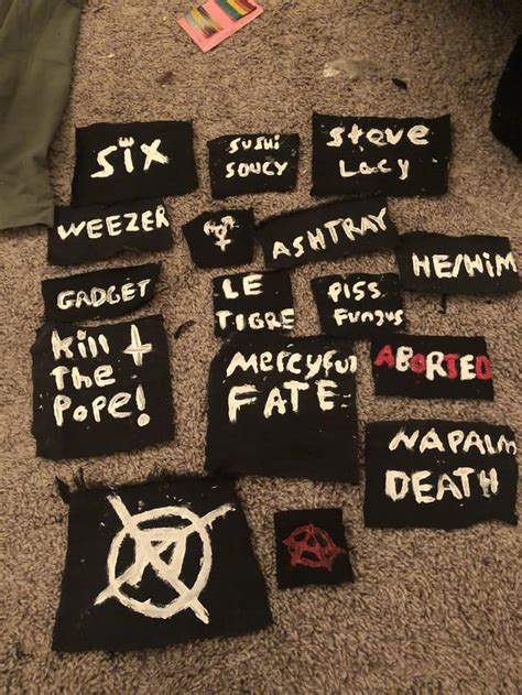 Check Out Some Of My Patches That I Made Rpunk