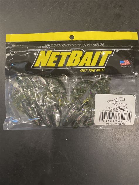 Netbait Paca Chunk 3” 6pk Watermelon Candy Ebay