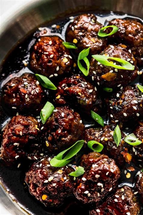 Sticky Mongolian Beef Meatballs Made In Under Minutes The Meatballs