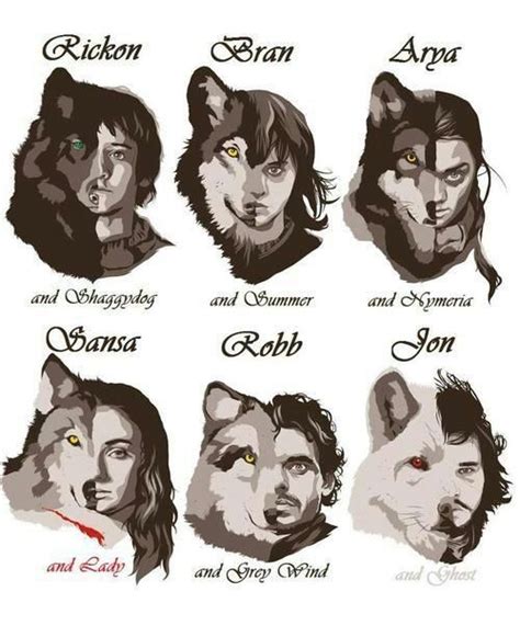 Teoria Lobos Stark Game Of Thrones En Español Amino