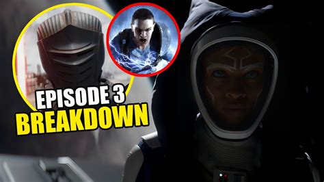 AHSOKA Episode 3 Breakdown Star Wars Rebels Easter Eggs YouTube