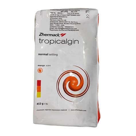 Zhermack Tropicalgin Alginate Powder | Buy Tropicalgin Alginate - Online Dental Shopping