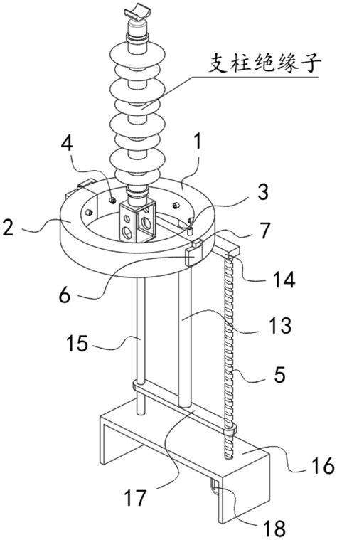 一种支柱绝缘子清洁装置的制作方法