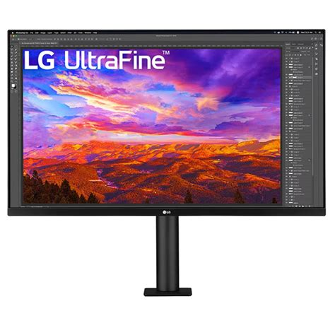 LG 31 5 UltraFine UHD 4K Ergo IPS Monitor With USB Type C 32UN88A