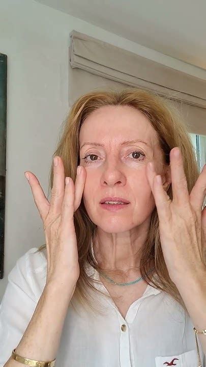 Quick Face Yoga Puffy Eyes Sagging Eyelids Lymphatic Drainage Massage