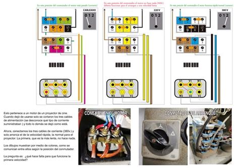 C Mo Habilitar El Conmutador Para Un Motor Trif Sico De Un Proyector