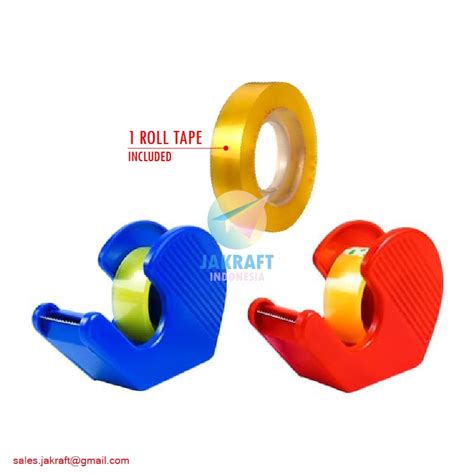 Jual Tape Cutter Dispenser Lakban Solasi Selotip Pemotong Pita Perekat