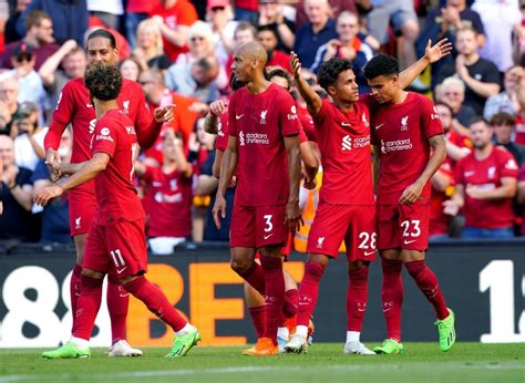 Liverpool Vs Bournemouth Highlights Liv 9 0 Bou Goalfest At Anfield