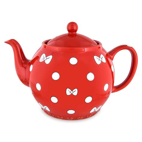 Minnie Mouse Bow Teapot Tea Pots Disney Kitchen Items