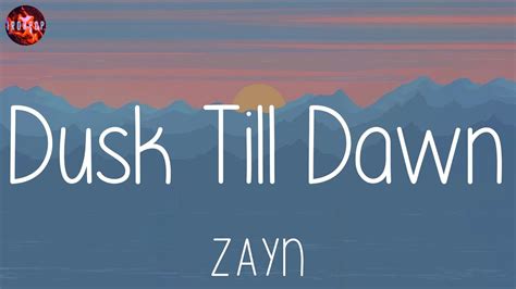 Dusk Till Dawn Lyrics ZAYN Rema One Direction Miguel YouTube