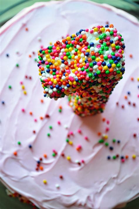 DIY Colorful Cake Topper - One Brass Fox