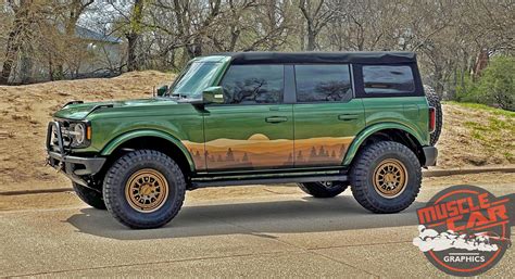 2021 2023 Ford Bronco Stripes Bronco Decals Bronco Graphics Mcg