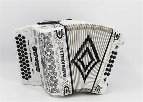 Gabbanelli M R Super Compact White Pearl Gabbanelli Accordions